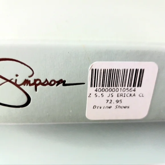 New Leather Jessica Simpson Stilettos Size 5.5 - Picture 6 of 6